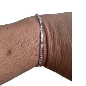 Rhinestone stretchy bracelet